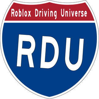 RDU (Roblox Driving Universe) Logo